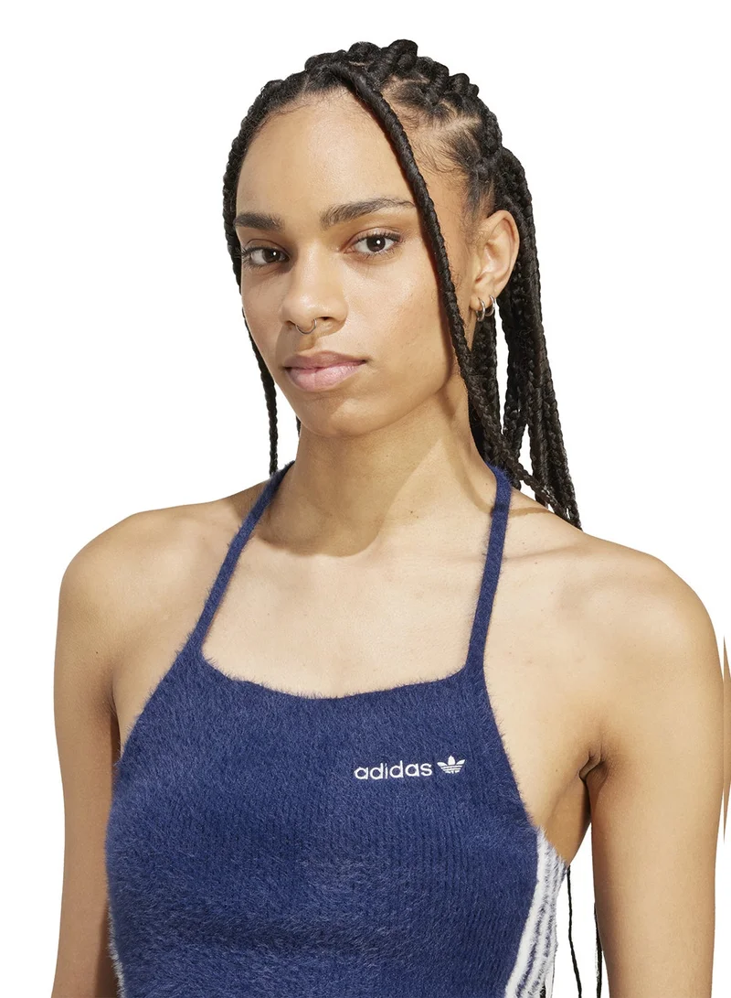 adidas Originals Fluffy Knitted Halter Top